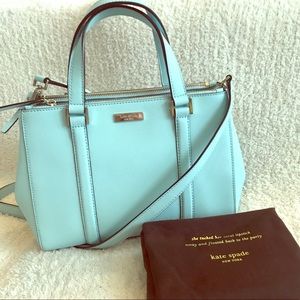 Kate Spade crossbody purse (Tiffany blue)